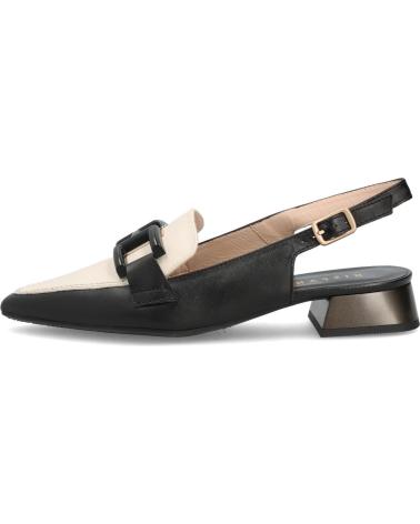 Zapatos de Mujer hispanitas ZAPATO DALI NEGRO-CREMA HV243299 NEGRO