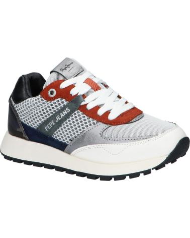 Sapatilhas de Mulher PEPE JEANS PLS31218 DEAN CAMU 814 ECRU