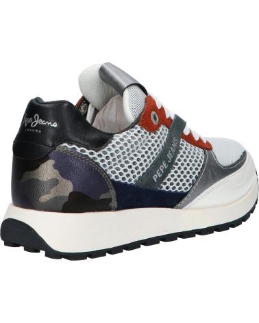 Sapatilhas de Mulher PEPE JEANS PLS31218 DEAN CAMU 814 ECRU