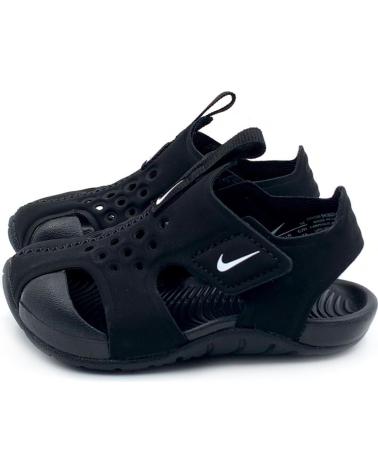 Sandali per Bambina e Bambino NIKE SANDALIAS SUNRAY PROTECT 2 PARA BEBE EN COLOR NEGRO NEGRO Sandali per Bambina e Bambino NIKE SANDALIAS SUNRAY PROTECT 2 PARA BEBE EN COLOR NEGRO NEGRO