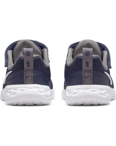 Sneaker für Mädchen und Junge NIKE REVOLUTION 6 - VELCRO Y ELASTICO AZUL VARIOS COLORES