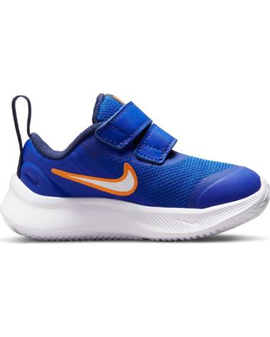 Zapatillas deporte de Niño NIKE ZAPATILLAS STAR RUNNER 3 AZUL BLANCO TDV DA2778-403 AZUL