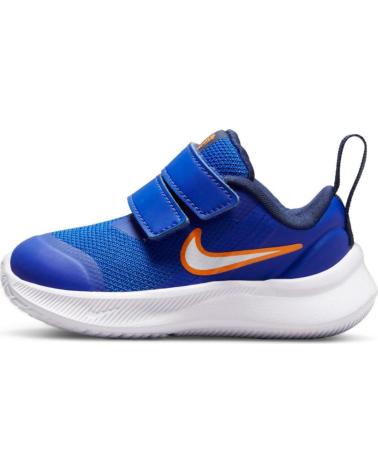 Zapatillas deporte de Niño NIKE ZAPATILLAS STAR RUNNER 3 AZUL BLANCO TDV DA2778-403 AZUL