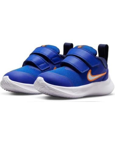 Zapatillas deporte de Niño NIKE ZAPATILLAS STAR RUNNER 3 AZUL BLANCO TDV DA2778-403 AZUL