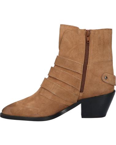Botins de Mulher PEPE JEANS PLS50392 WESTERN W BUCKLE 855 CAMEL