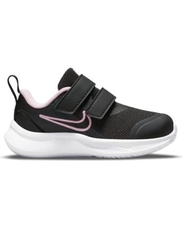 Esportes  de Menina NIKE ZAPATILLAS ROSA SAR RUNNER 3 DA2778 NEGRO