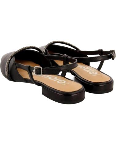 Sandales pour Femme GIOSEPPO BAILARINAS PIEL DESTALONADAS GODRANO 72147 NEGRO