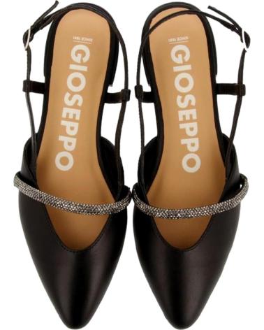 Sandales pour Femme GIOSEPPO BAILARINAS PIEL DESTALONADAS GODRANO 72147 NEGRO
