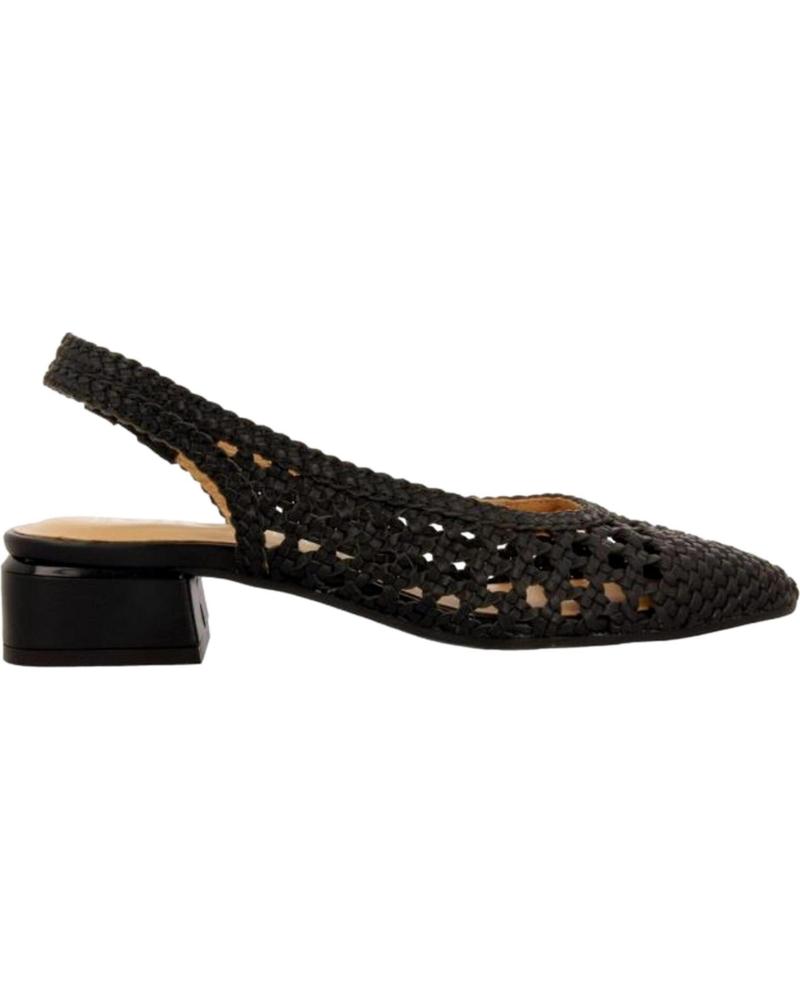 Sandales pour Femme GIOSEPPO BAILARINAS PIEL TRENZADA PISKOVE 71185 NEGRO