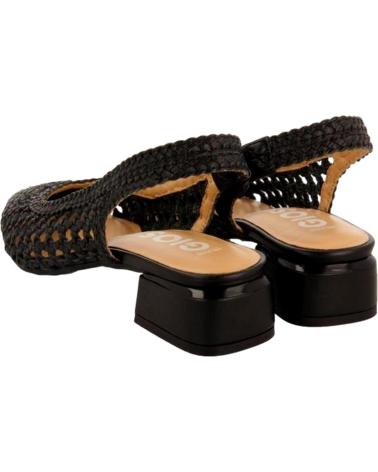 Sandales pour Femme GIOSEPPO BAILARINAS PIEL TRENZADA PISKOVE 71185 NEGRO
