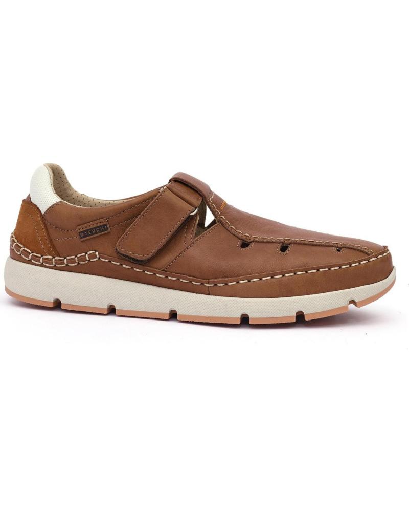 Sandalias de Hombre baerchi ZAPATO SEMIABIERTO VIRGO 2703 CUERO