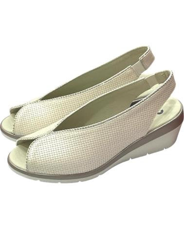 Sandalias de Mujer 24 HORAS SANDALIAS MUJER MODELO 25956 COLOR BLANCO LINO LINO