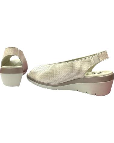 Sandalias de Mujer 24 HORAS SANDALIAS MUJER MODELO 25956 COLOR BLANCO LINO LINO