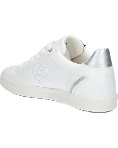 Sportschuhe für Damen GEOX D366HE 054AJ D BLOMIEE C0007 WHITE-SILVER