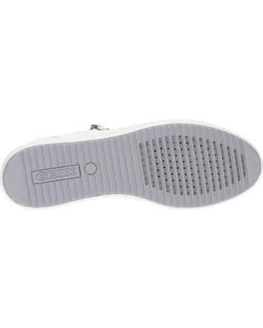 Sportschuhe für Damen GEOX D366HE 054AJ D BLOMIEE C0007 WHITE-SILVER