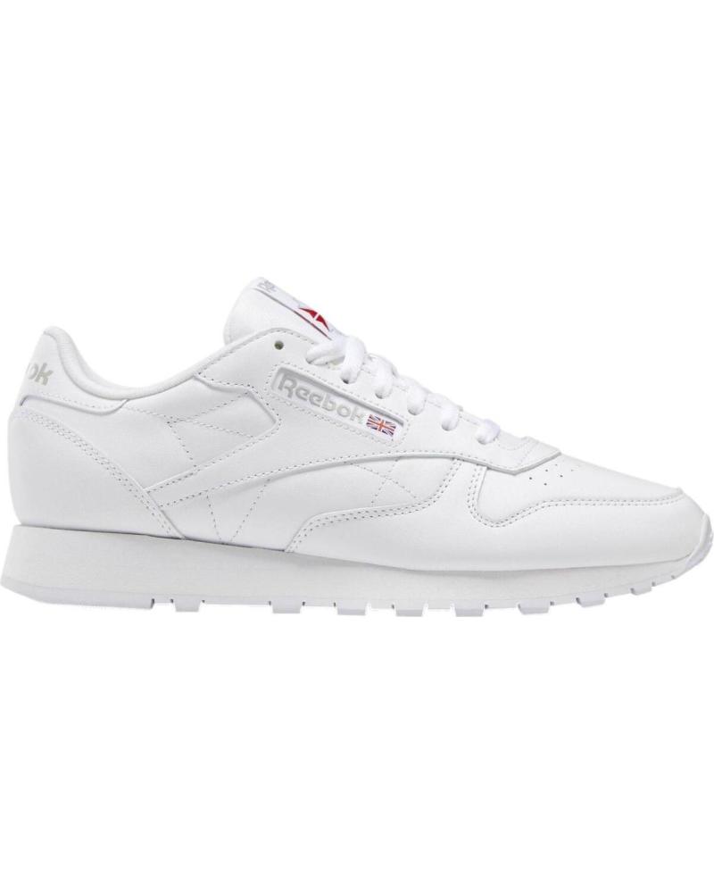 Sneaker für Herren und Damen und Mädchen und Junge REEBOK  ZAPATILLAS UNISEX CLASSIC LEATHER 100008492 BLANCO BLANCO