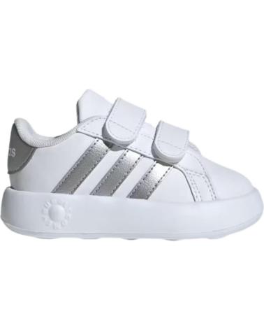 Esportes  de Menina e Menino ADIDAS GRAND COURT 2 0 CF I ZAPATILLAS NINO ADID5274 BLANC