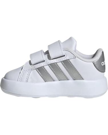 Esportes  de Menina e Menino ADIDAS GRAND COURT 2 0 CF I ZAPATILLAS NINO ADID5274 BLANC
