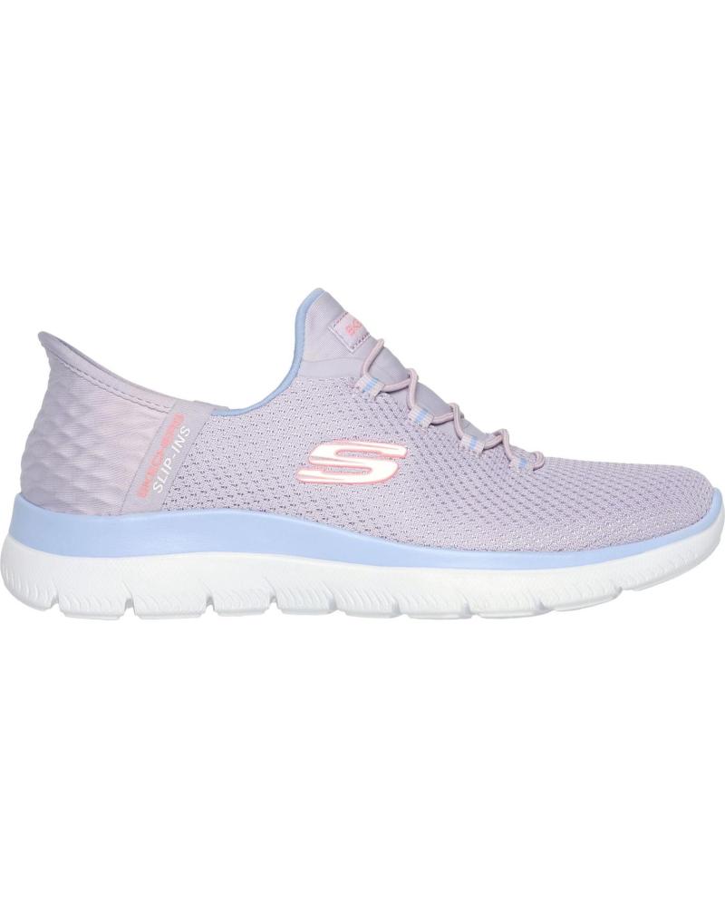 SKECHERS DEPORTIVAS EN COLOR PARA BLANCO
