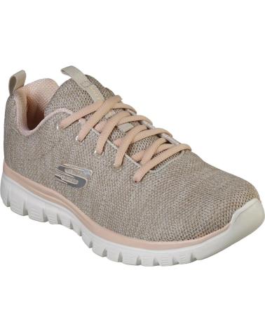Sportivo per Donna e Bambina SKECHERS GRACEFUL TWISTED FORTUNE 12614-NTCL 
