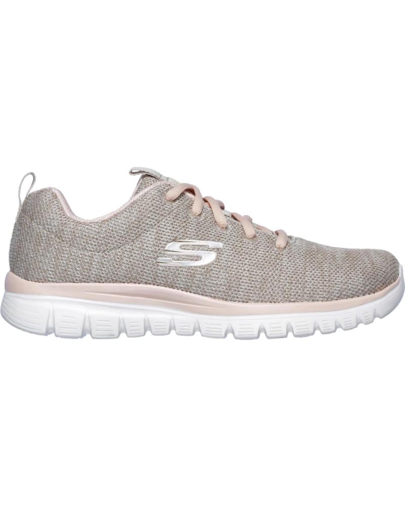 Sportivo per Donna e Bambina SKECHERS GRACEFUL TWISTED FORTUNE 12614-NTCL 