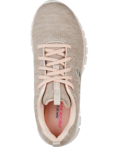 Sportivo per Donna e Bambina SKECHERS GRACEFUL TWISTED FORTUNE 12614-NTCL 