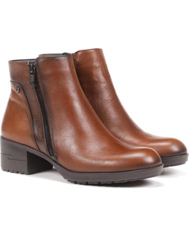 Stivaletti per Donna fluchos F1367 BOTINES DE MUJER NEGRO PIEL NEGRO