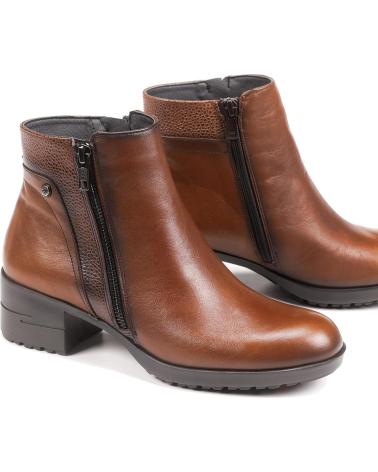 Stivaletti per Donna fluchos F1367 BOTINES DE MUJER NEGRO PIEL NEGRO