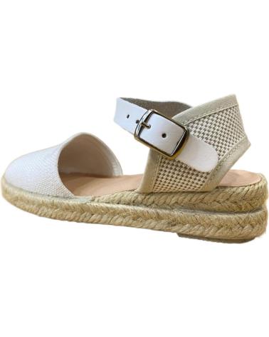 Sandalen für Mädchen titanitos CRAIC F613 EUSEBIA BLANCO