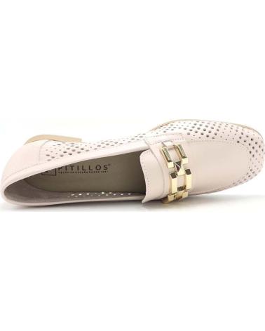 Mocasines de Mujer pitillos MOCASINES NUDE 5644 SALMON