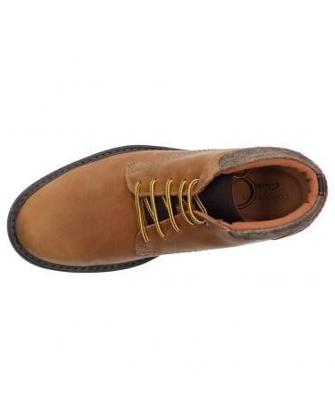 Botas de Hombre CLARKS 26160063 HALSWELL HI DARK TAN LEA