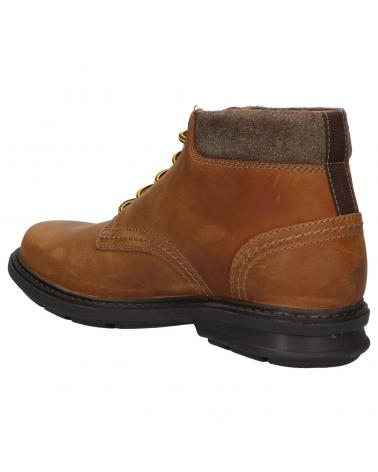 Botas de Hombre CLARKS 26160063 HALSWELL HI DARK TAN LEA