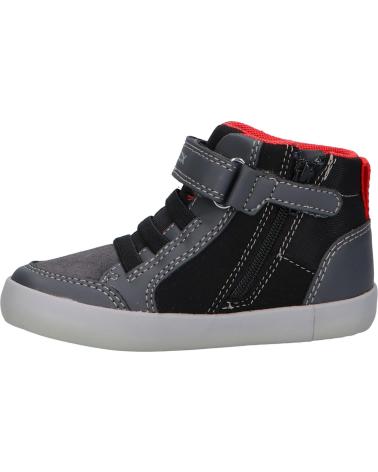 Stiefel für Junge GEOX B161NA 054AU B GISLI C0062 DK GREY-BLACK