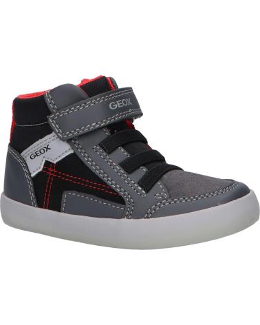 Stiefel für Junge GEOX B161NA 054AU B GISLI C0062 DK GREY-BLACK