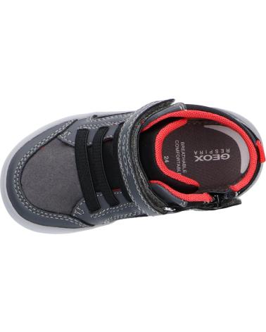 Stiefel für Junge GEOX B161NA 054AU B GISLI C0062 DK GREY-BLACK