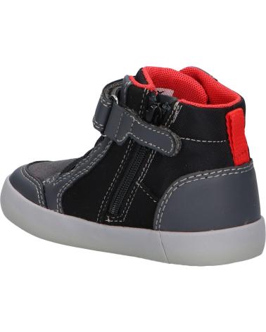 Stiefel für Junge GEOX B161NA 054AU B GISLI C0062 DK GREY-BLACK