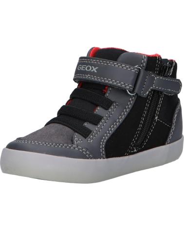 Stiefel für Junge GEOX B161NA 054AU B GISLI C0062 DK GREY-BLACK