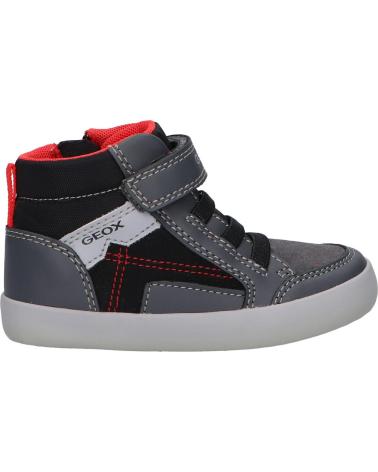 Stiefel für Junge GEOX B161NA 054AU B GISLI C0062 DK GREY-BLACK