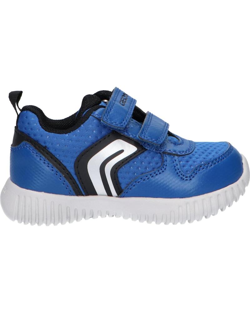 Zapatillas deporte pour Garçon GEOX B162BA 0CE15 B WAVINESS C4292 ROYAL-BLACK