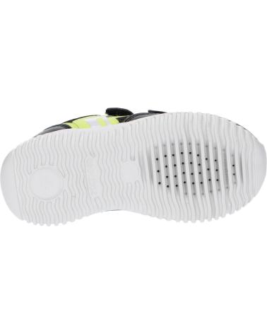 Esportes  de Menino GEOX B162BA 0CE15 B WAVINESS C0802 BLACK-LIME