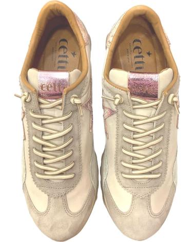 CETTI ZAPATILLAS MUJER MODELO C1259SRA COLOR BEIS VPRCLZ