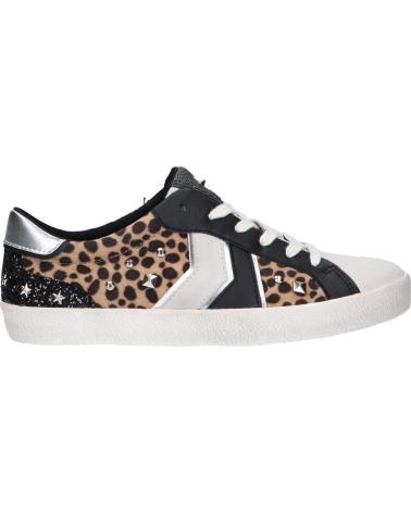 Sapatilhas de Mulher GEOX D16FBB 00722 D WARLEY CR61Q TOBACCO-OFF WHITE