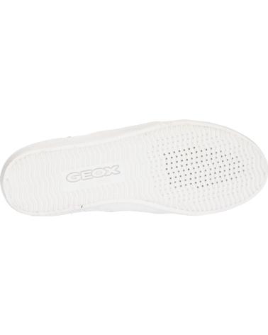 Sapatilhas de Mulher GEOX D16FBB 00722 D WARLEY CR61Q TOBACCO-OFF WHITE