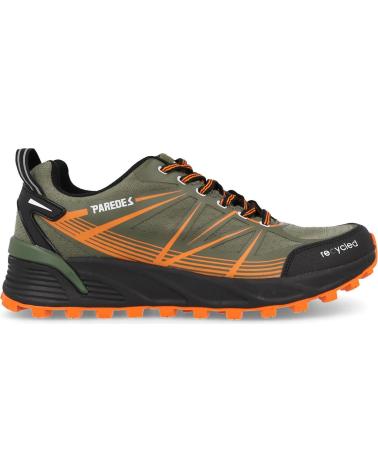 Deportivas de Hombre PAREDES ZAPATILLAS TREKKING HOMBRE AGARRE FIRME ALMUDAINA KAKI KAKI
