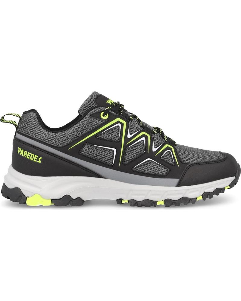 Zapatillas deporte de Hombre PAREDES ZAPATILLAS TREKKING HOMBRE ESTILO DEPORTIVO ARGELITA NEGRO NEGRO