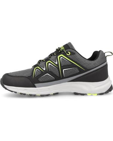 Zapatillas deporte de Hombre PAREDES ZAPATILLAS TREKKING HOMBRE ESTILO DEPORTIVO ARGELITA NEGRO NEGRO