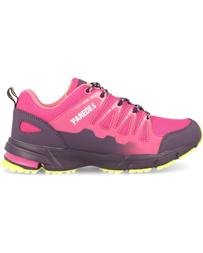 Zapatillas deporte pour Femme PAREDES ZAPATILLAS DE TREKKING MUJER ESTABILIDAD ILLAN  GRIS GRIS GRIS