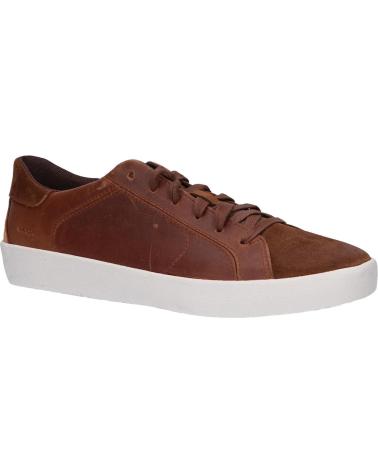 Sapatilhas de Homem GEOX U156HA 0FF22 U WARLEY C6F6G BROWN-BROWNCOTTO