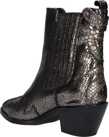 Woman Mid boots PEPE JEANS PLS50394 WESTERN W PALM GLAM 952 CHROME