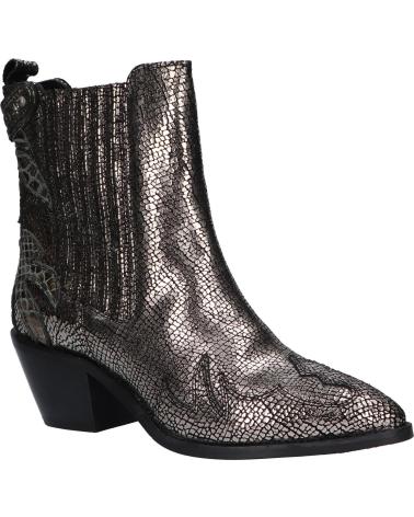 Woman Mid boots PEPE JEANS PLS50394 WESTERN W PALM GLAM 952 CHROME